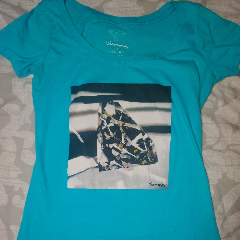 Diamond Supply Co. Blue Short Sleeve Tee